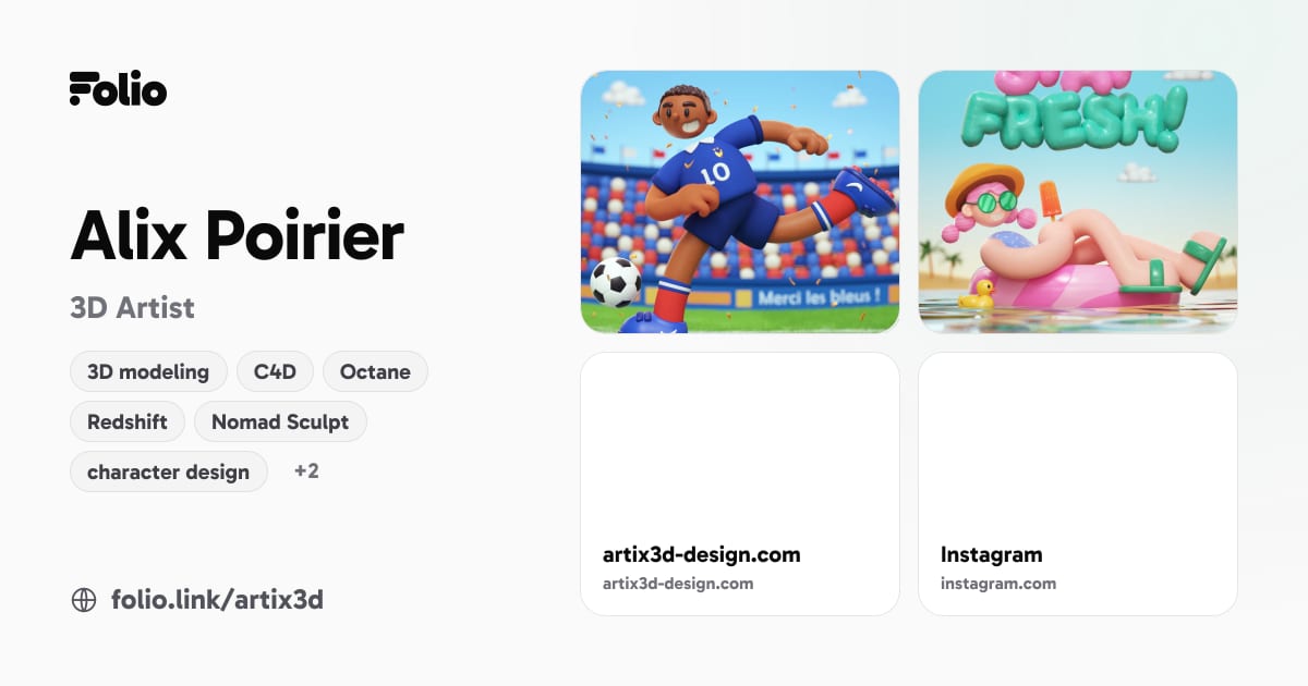 Alix Poirier on Folio
